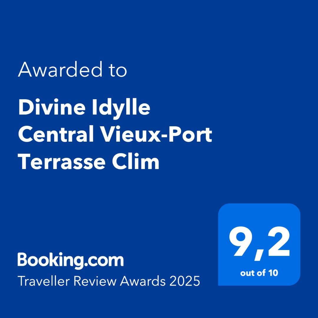 Divine Idylle Central Vieux-Port Terrasse Clim Марсель Экстерьер фото